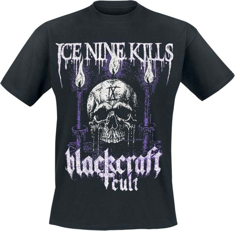 Blackcraft Cult Tričko Ice Nine Kills - Candle Skull Tričko černá