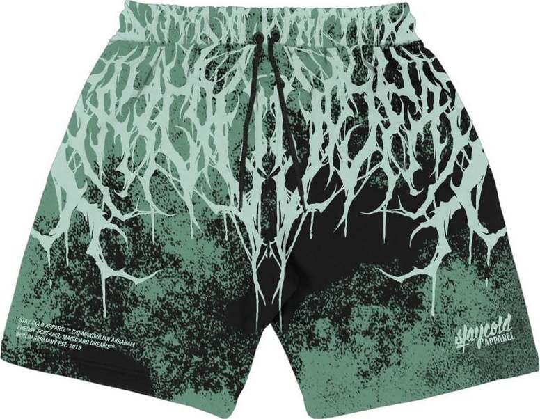 Stay Cold Apparel Reign Of Blood (mentol) - Boardshorts Kraťasy zelená