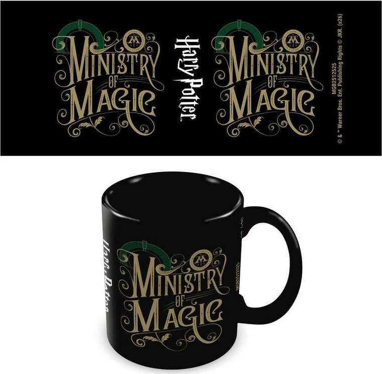 Harry Potter Ministry of Magic Hrnek černá