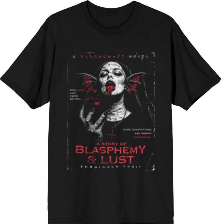 Blackcraft Cult Blasphemy And Lust Tričko černá