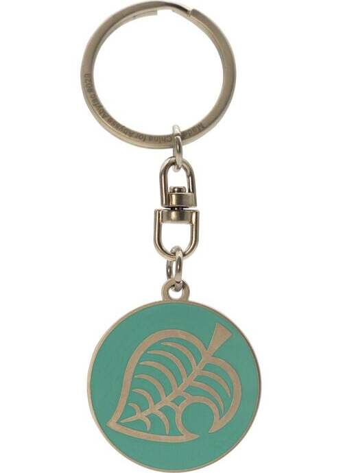 Animal Crossing Leaf Logo Klíčenka vícebarevný