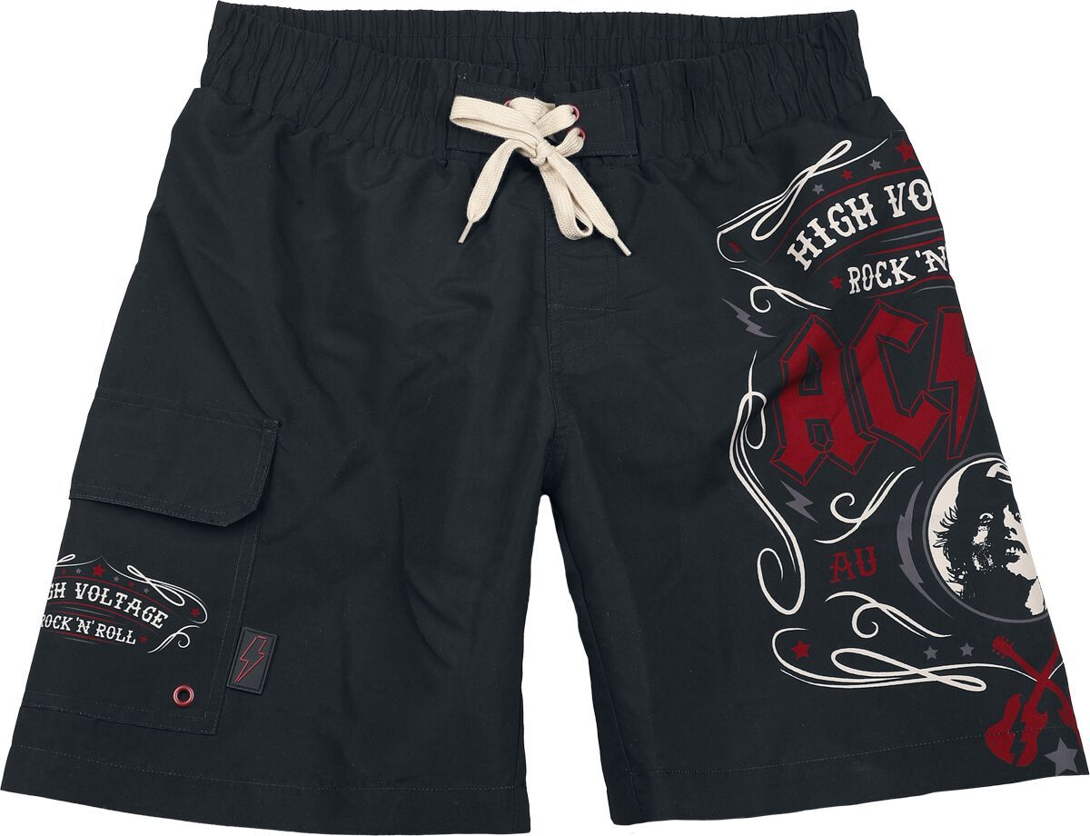 AC/DC EMP Signature Collection Pánské plavky černá