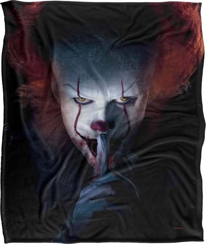 IT Pennywise Flísová deka vícebarevný