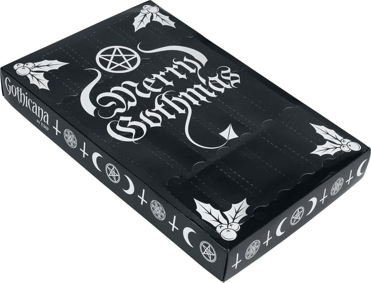 Gothicana by EMP Socken-Adventskalender Adventní kalendář vícebarevný