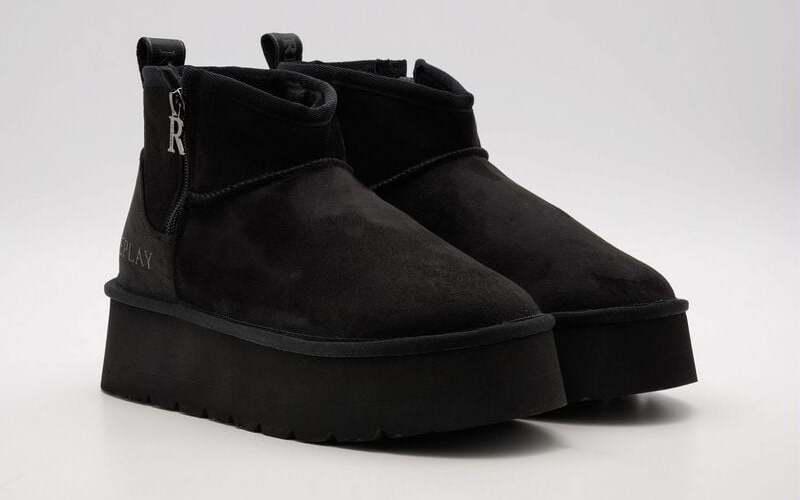 Replay Footwear Chic Zip 26 boty černá
