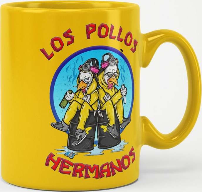 Breaking Bad Walter And Jesse Hermanos Hrnek žlutá