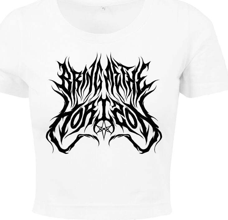 Bring Me The Horizon Black Logo Dámské tričko bílá