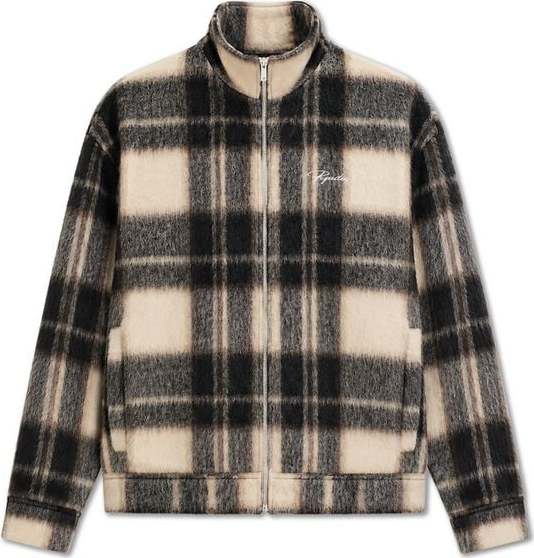 Pegador Teros Furry Flannel Overshirt Košile cerná/béžová