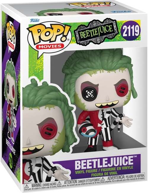 Beetlejuice Vinylová figurka č.2119 Beetlejuice Sberatelská postava standard