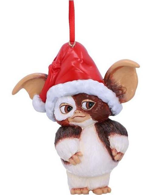 Gremlins Nemesis Now - Gizmo Santa - Weihnachtsbaumanhänger Vánocní ozdoba - koule vícebarevný