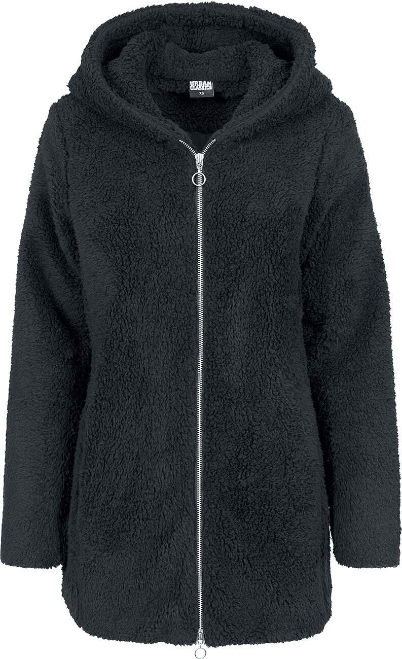 Urban Classics Ladies Sherpa Jacket Dámská bunda černá