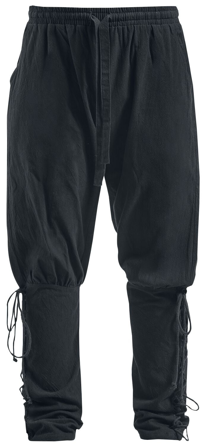 Banned Alternative Medieval Hose Irwin Kalhoty černá
