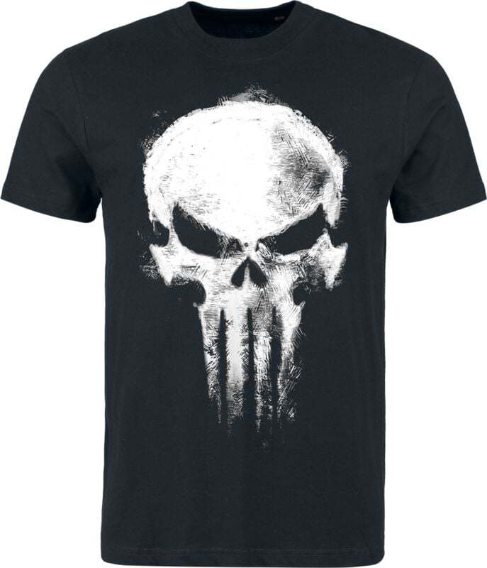 The Punisher Punisher Skull - Heavyweight Tričko černá