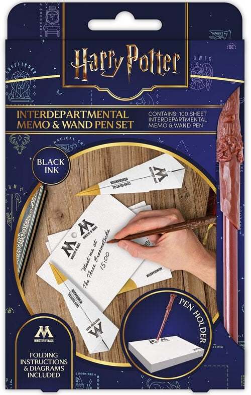 Harry Potter Magical Locations - Notizblock & Zauberstabstift Poznámkový blok vícebarevný