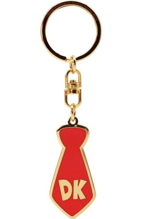 Donkey Kong Přívěsek na klíče DK Tie Klíčenka vícebarevný