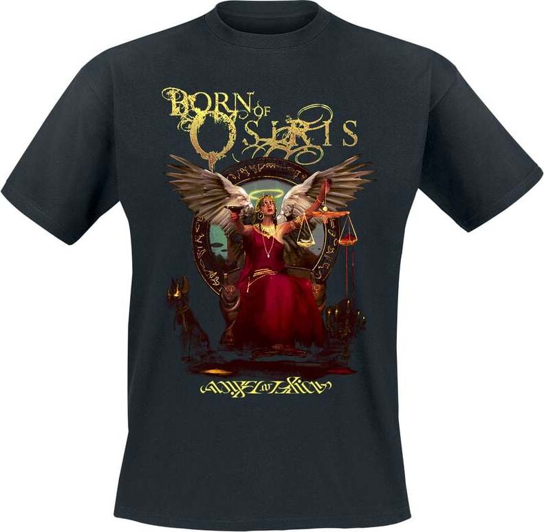 Born Of Osiris Angel or Alien Tričko černá