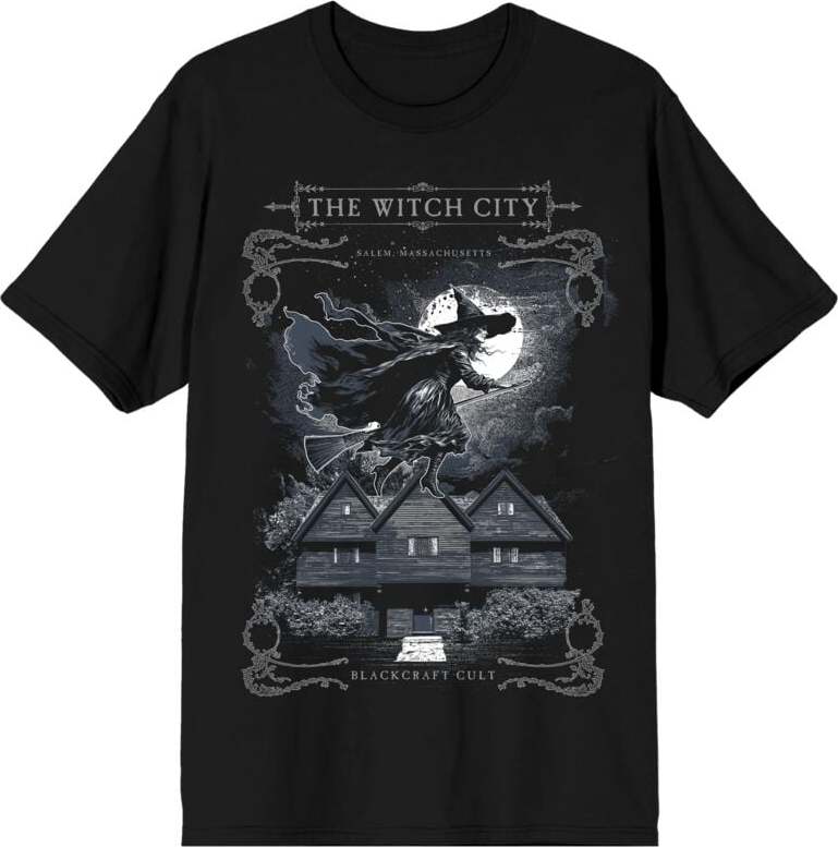 Blackcraft Cult Witch City Salem Tričko černá
