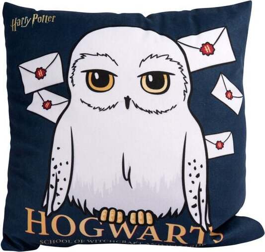 Harry Potter Hogwarts - Hedwig dekorace polštár vícebarevný