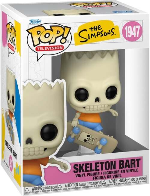 Die Simpsons Vinylová figurka č.1947 Skeleton Bart Sberatelská postava standard