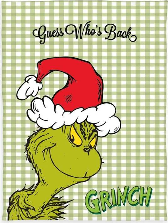 The Grinch Der Grinch Flísová deka vícebarevný