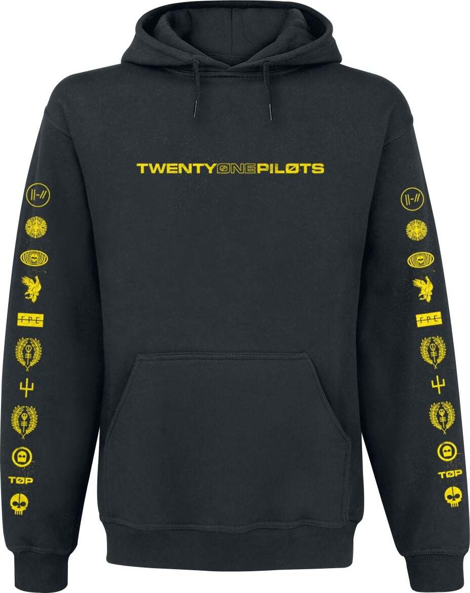 twenty one pilots Logo Heavy Mikina s kapucí černá