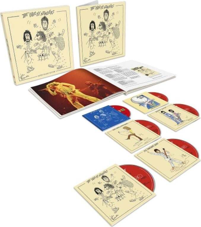 The Who The Who by numbers 5 CD & Blu-ray standard