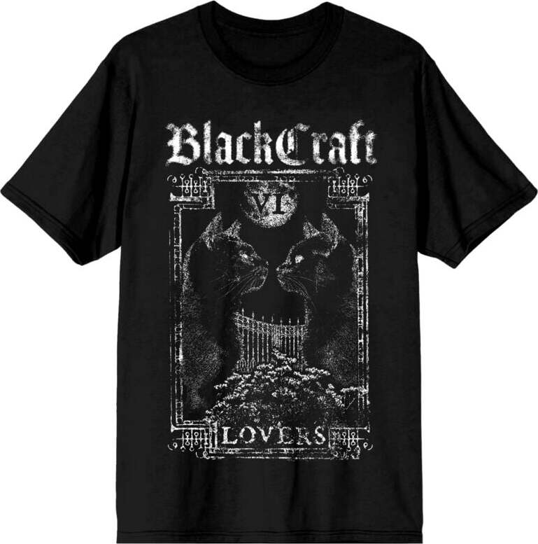 Blackcraft Cult Cat Lovers Tričko černá