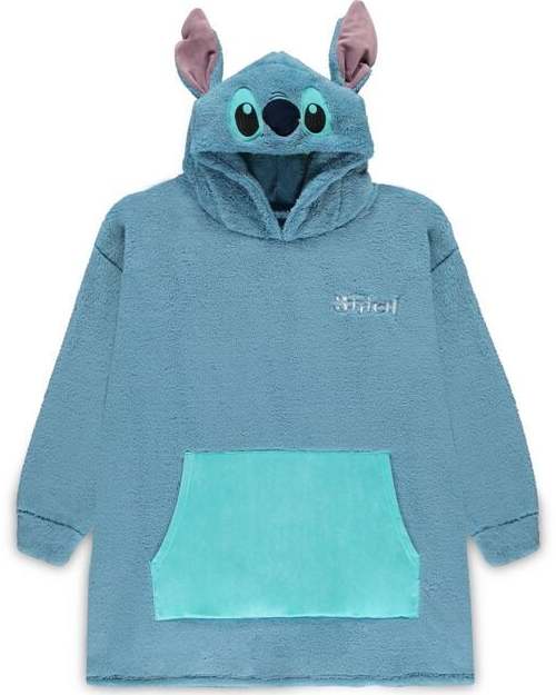 Lilo & Stitch Stitch - Lounge Hoodie Mikina s kapucí modrá