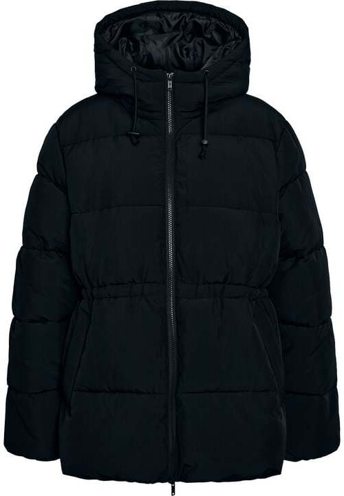 Noisy May NMROSY WAISTED PUFFER JACKET NOOS Dámská zimní bunda černá