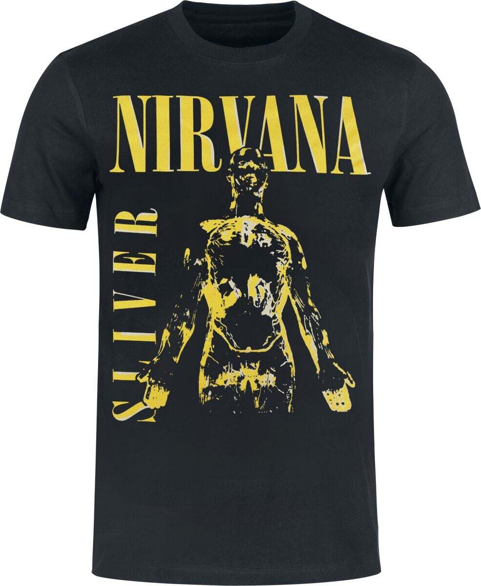 Nirvana Sliver Tričko černá