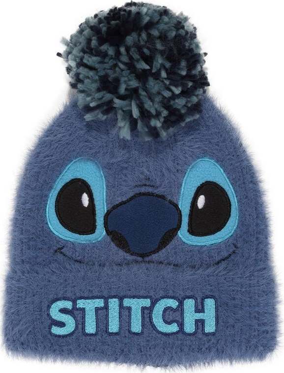 Lilo & Stitch Stitch Fluffy Pom Bambule modrá