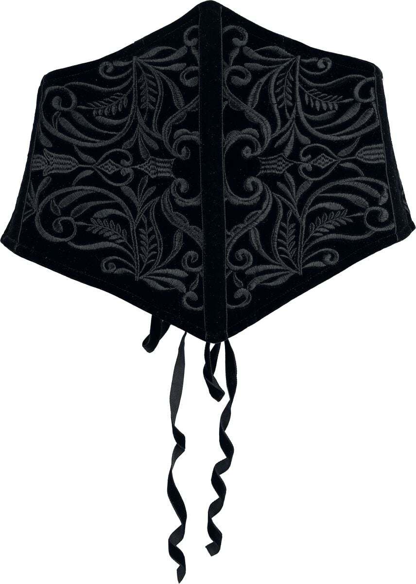 Punk Rave Goth Totem Retro Corset korzet černá