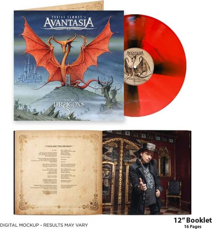 Avantasia Here Be Dragons LP standard