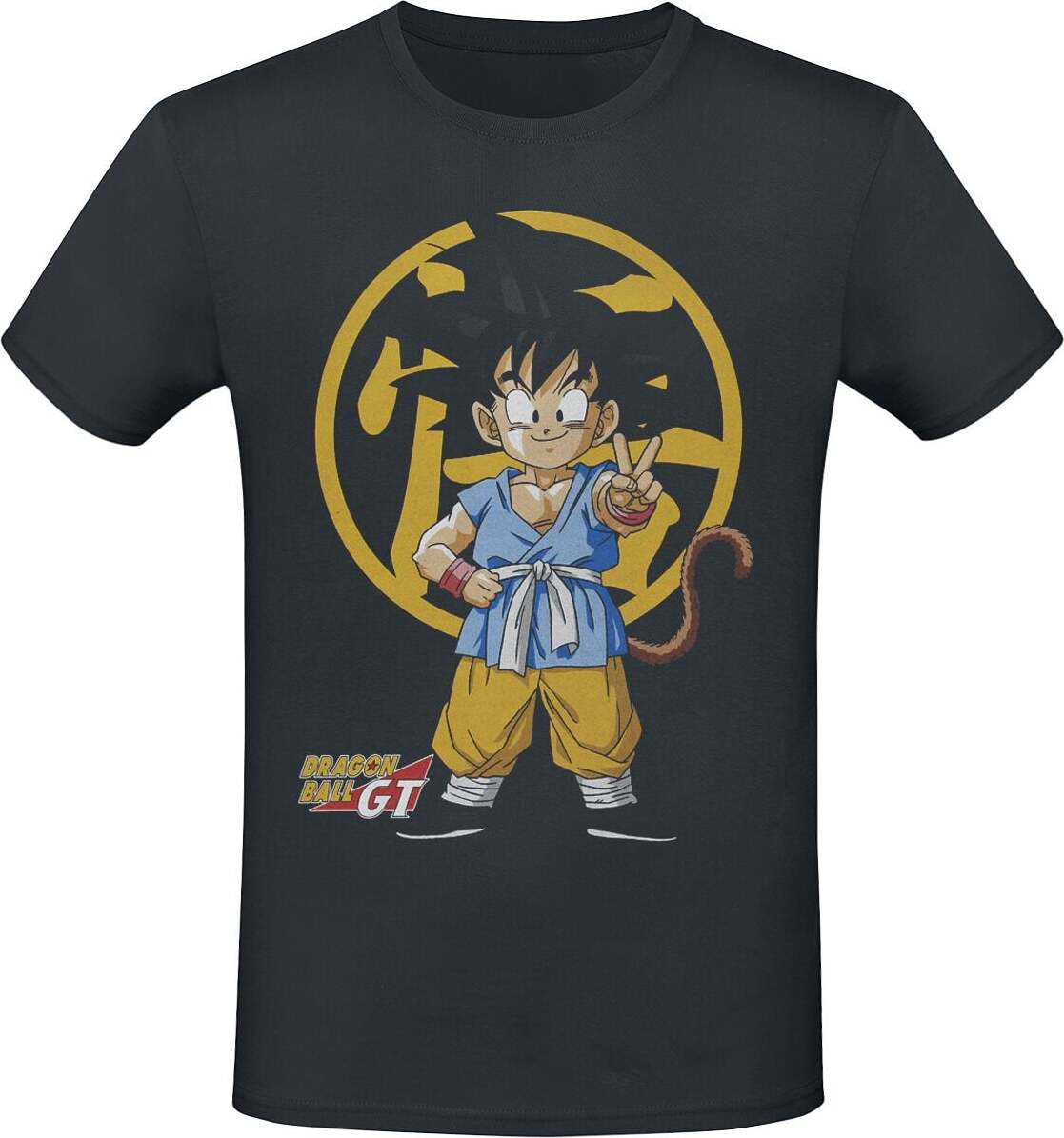 Dragon Ball GT - Goku Tričko černá