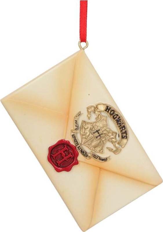 Harry Potter Hogwarts Letter Vánocní ozdoba - koule standard