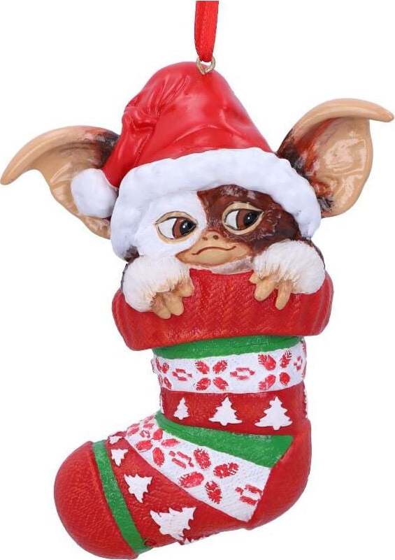 Gremlins Gizmo in Stocking Vánocní ozdoba - koule standard