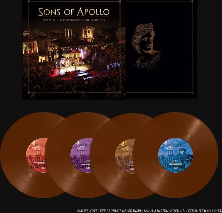 Sons Of Apollo Live with the Plovdiv Psychotic Symphony 4-LP standard