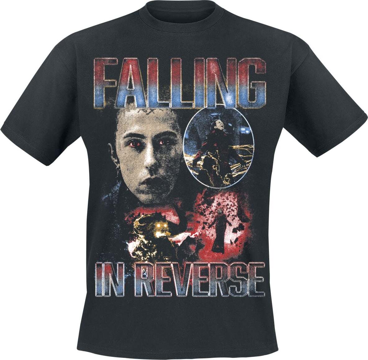Falling In Reverse Bootleg Tričko černá