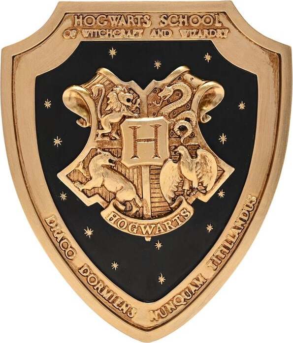 Harry Potter Alumni 3D Wall Art Hogwarts Crest Shield Nástenné dekorace vícebarevný