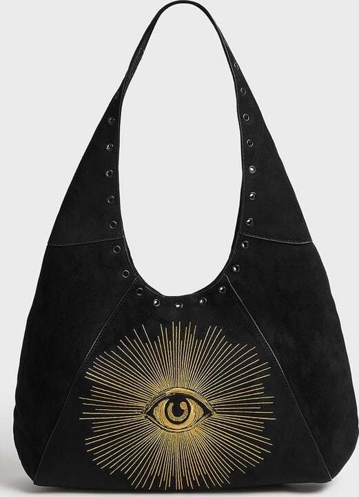 Killstar Cathedral Gardens - Chapel Iris Bag Kabelka černá