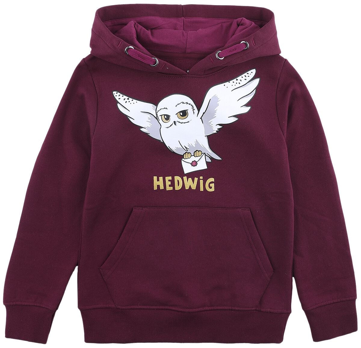 Harry Potter Kids - Hedwig detská mikina s kapucí červená