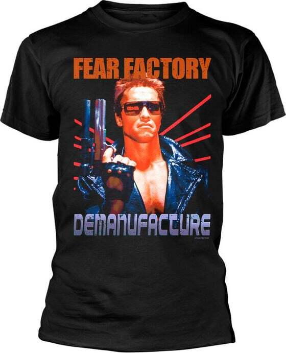 Fear Factory Terminator Tričko černá