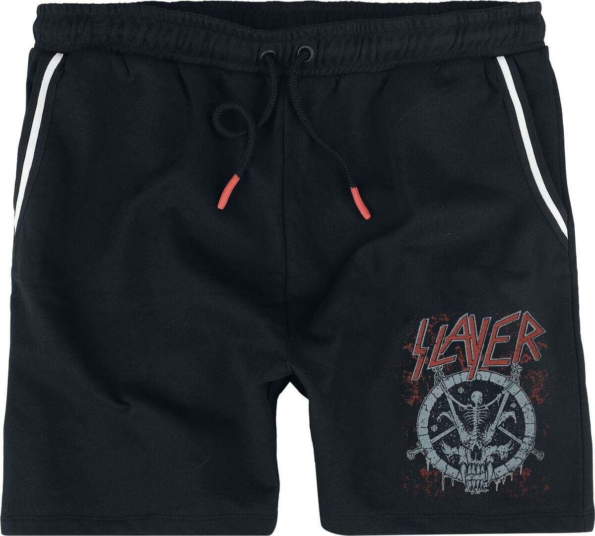 Slayer Circle Teplákové šortky černá