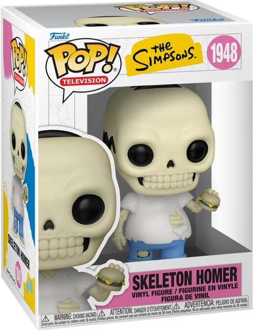Die Simpsons Vinylová figurka č.1948 Skeleton Homer Sberatelská postava standard
