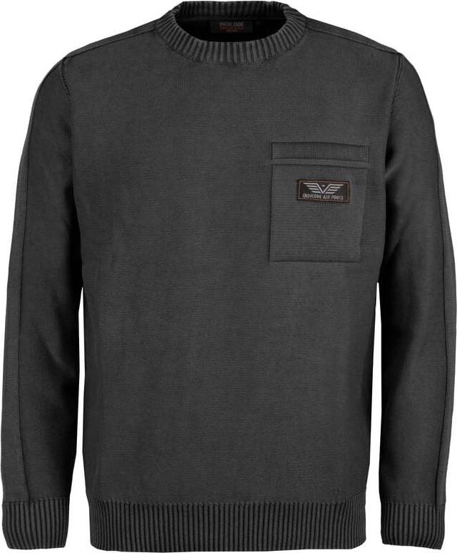 Indicode INGainwill O-neck Mikina šedá