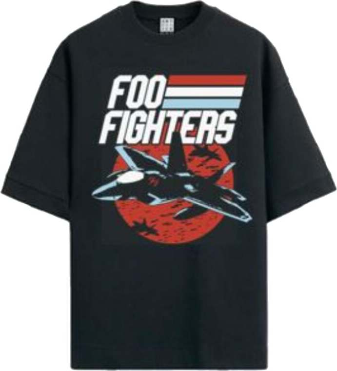 Foo Fighters Amplified Collection - Top Dave Tričko černá