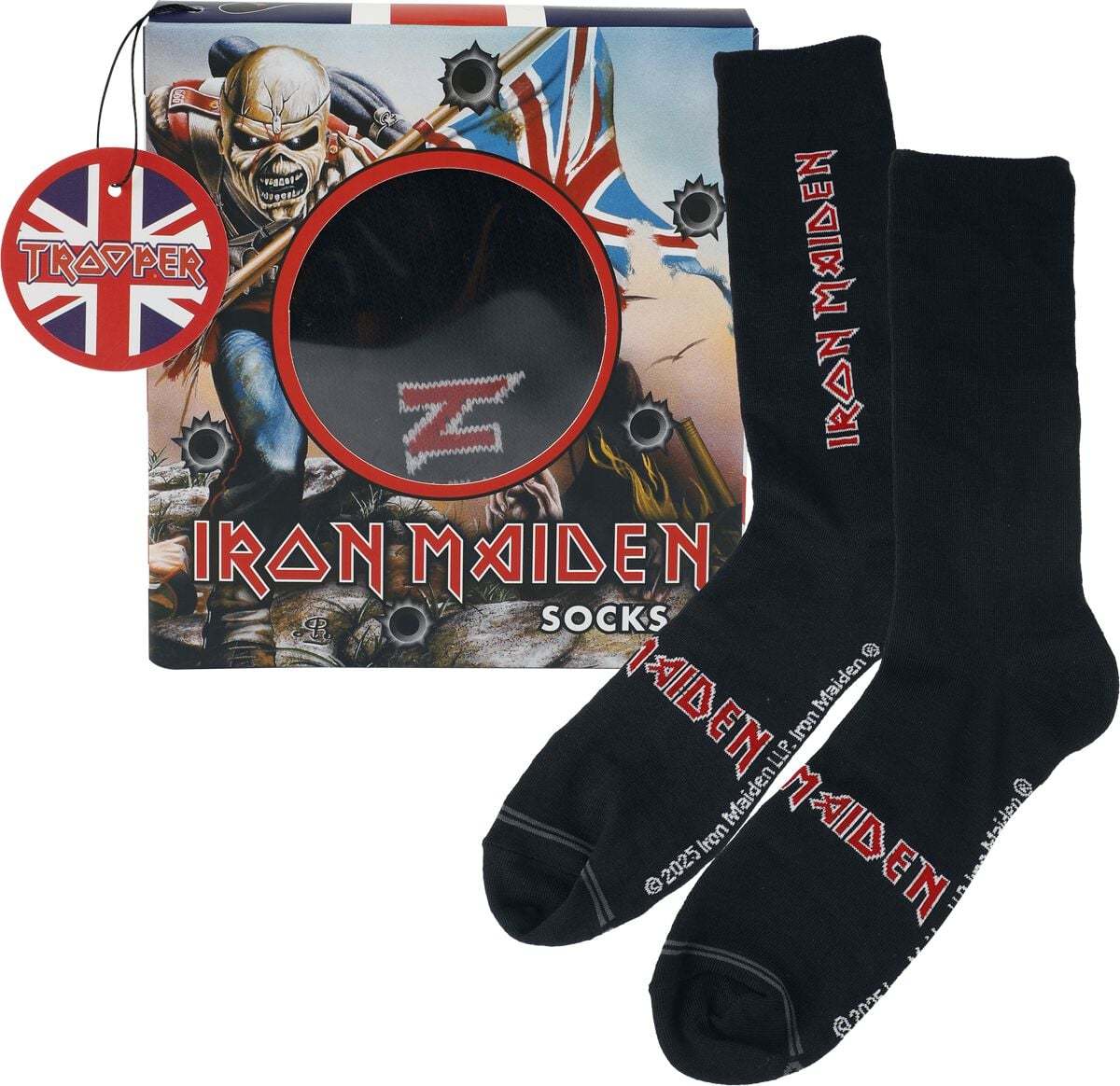 Iron Maiden Giftbox Ponožky vícebarevný
