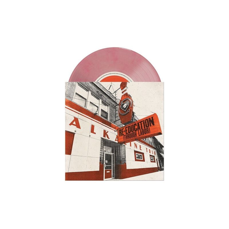 Rise Against / Alkaline Trio Private Eye / Re-Education 7 inch-SPLIT SINGL standard