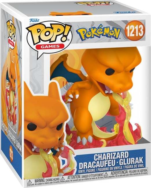 Pokémon Vinylová figurka č.1213 Charizard Sberatelská postava standard