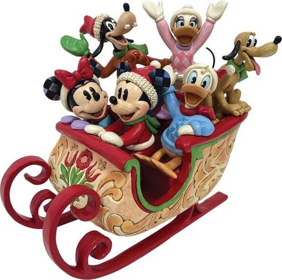 Mickey & Minnie Mouse Micky Maus & Friends A Sleigh Full of Joy Sberatelská postava vícebarevný